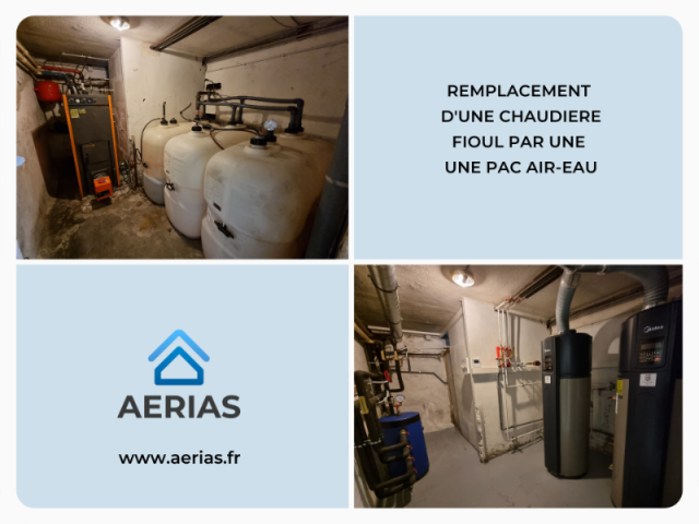 Installation d'une pompe à chaleur air eau à Cannes par votre chauffagiste AERIAS